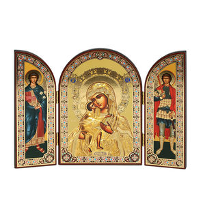 Noël et Pâques <span class=keywords><strong>Triptyque</strong></span> en <span class=keywords><strong>bois</strong></span> Statue Naissance du Christ Jésus Maison Église Cadeaux Mur Signe Décor <span class=keywords><strong>Bois</strong></span> Artisanat - Product Image 1