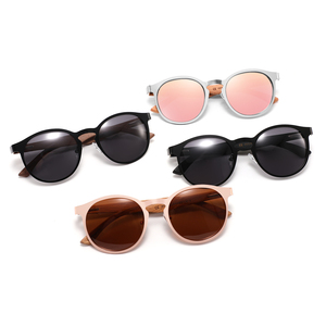 2025 écologique logo personnalisé lunettes de soleil chine flambant neuf mode unisexe lunettes de soleil métal cadre bois lunettes de soleil polarisées - Product Image 1
