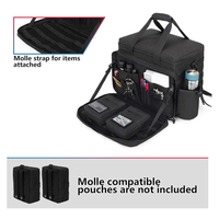 Sac de patrouille personnalisé, sac tactique en polyester, grande capacité 36-56L, organisateur de siège avant de voiture, sac de voyage pour conducteur de camion