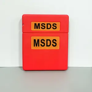 China Supplier Wall Mounted Chemical Safety MSDS Document Box