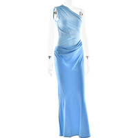 Robes d'été élégantes sans manches pour femmes, à la mode, à jarretelles, robes de soirée décontractées à motif uni