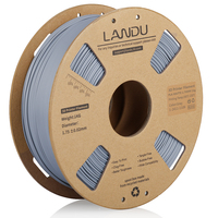 Filament PLA Mat LANDU OEM ODM 1,75 mm, Multicolores, 1 kg, Filament d'imprimante 3D PETG/ABS 1,75 mm Mat pour la Décoration et l'Éducation