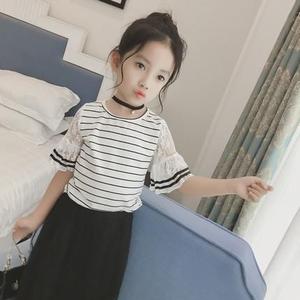 Productos de Moda, Blusas Informales de Verano para Chicas con un Bonito Diseño Moderno y Mangas con Volantes - Product Image 1