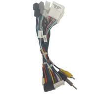 Cable de Radio para coche con caja CAN Bus, arnés de cableado de alimentación para TOYOTA Camry 2018 + reproductor Multimedia Android