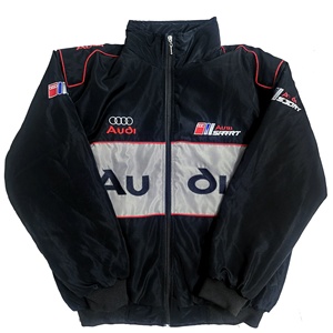 <strong>F1</strong>-Embroidered Thin Polyester Moto &amp; Biker Style Racing Suit Long-Sleeve Motorcycle <strong>Jacket</strong> - Product Image 1