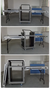 Dayanıklı uçuş durumda aksesuarları yan raf iş istasyonu uçuş durumda parçaları raf yan masalar raf Amp yol şok dağı vaka - Product Image 3