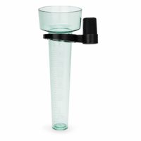 Vente flash : Pluviomètre en plastique transparent haute précision, facile à lire, pour extérieur, jardin, ferme, pelouse, cour.