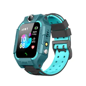廉价儿童智能手表Q19防丢失GPS跟踪Sos呼叫Gsm位置热儿童智能带防水带智能手表