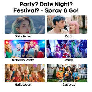 Joynna Herbal Keratin Low Amoníaco Beautiful Golden <span class=keywords><strong>Crazy</strong></span> Custom Based Milk Tea Smooth Venta al por mayor Tinte Spray para el cabello - Product Image 5