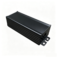 Boîtier en aluminium extrudé sur mesure pour alimentation automobile, dissipateur thermique, boîte en aluminium avec usinage CNC