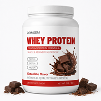 Fórmula de Proteína en Polvo de Grado Premium para Entrenamiento de Fuerza y Soporte Muscular, de Marca Privada, Alta Solubilidad y Multi-Fuente