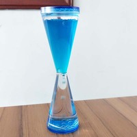 Cadeaux & Artisanat Cadre rond en plastique Peinture de sable liquide en mouvement