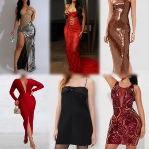 Robe décontractée pour femmes, mode été 2026, robe sexy dos nu pour femmes, vente en gros, liquidation, expédition aléatoire - Product Image 3