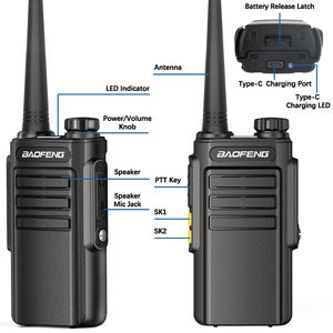 2PCS Baofeng GMSK Digital W31D Walkie Talkie, Llamadas Encriptadas, Reducción <span class=keywords><strong>de</strong></span> Ruido, Radio HD, Cargador Tipo-<span class=keywords><strong>C</strong></span>, Radio Bidireccional UHF BF-888s - Product Image 5