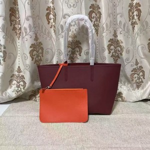 Nuova Borsa a Spalla Grande da Donna in Stile Francese con Ricamo a Coccodrillo, Chiusura a Zip, Design Semplice e Alla Moda, Bicolore e Reversibile - Product Image 4