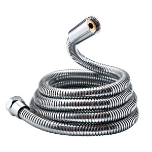 Manguera flexible de acero inoxidable de 1,65 m y 1/2 pulgada de diámetro interior para ducha de mano, diseño minimalista - Product Image 1
