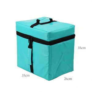Mochila Nevera Portátil de 27L con Aislamiento Térmico Reutilizable y Logotipo Personalizado al por Mayor para Entrega de Pizza y Comida SANJIN - Product Image 1
