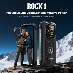Smartphone robuste <span class=keywords><strong>Blackview</strong></span> ROCK 1, double écran, batterie 15000 mAh, 55 W, 8 Go + 256 Go, appareil photo 16 MP, 4G Android NFC <span class=keywords><strong>IP68</strong></span>/IP69K 90 Hz - Product Image 3