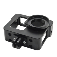Boîtier de protection de coque de cadre en aluminium anodisé Offre Spéciale CNC pour caméra Gopro 4/5/6/7 Session