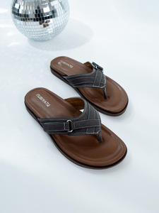 Sandalias planas casuales y sencillas de verano para mujer, de fábrica, a bajo precio, al por mayor con envío gratis - Product Image 6