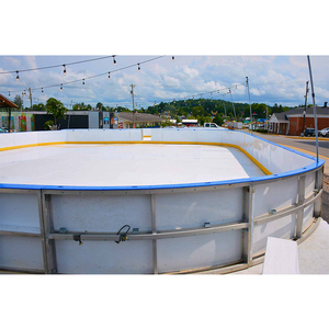 Pista de Hielo Artificial Profesional Personalizada con Material de PE, Servicio de Corte de Tamaño Personalizable para Uso en Interiores/Exteriores - Product Image 3