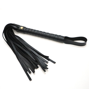 Fouets SM sur mesure, fouets à long manche pour fessées, outils de discipline pour couples, et fouets lâches. - Product Image 3