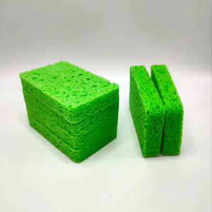 Fabrika Toptan Yüksek Kaliteli Sihirli Çift Taraflı Mutfak Bulaşık Süngeri Odun Hamuru Pamuklu Temizlik Bezi - Product Image 4