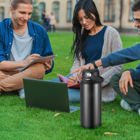 Nouvelle gourde isotherme à double paroi de 32 oz en acier inoxydable, thermos, bouteille isotherme