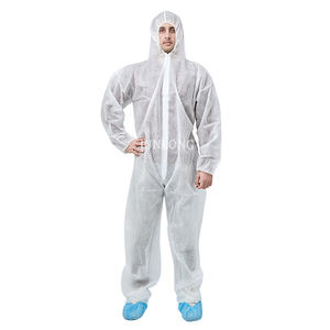 Junlong 35g PP Worker Wear Coverall Costume de peintre industriel 35g pp combinaisons EN14126 pour la vente en gros - Product Image 4