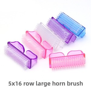 Grande brosse à poils pour le nettoyage des ongles, accessoire de manucure pour le retrait de la poudre de gel UV acrylique et le soin des ongles - Product Image 2