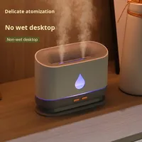 Nouvel humidificateur d'air aromathérapeutique à double buse de grande capacité et coloré pour la maison, la chambre à coucher, le bureau, le bureau
