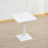 Ensemble de tables à manger modernes en bois massif Mobilier de restaurant commercial pour hôtels, cafés et restaurants
