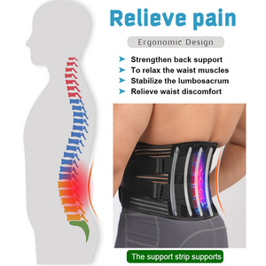 <span class=keywords><strong>Faja</strong></span> Lumbar AOFIT <span class=keywords><strong>para</strong></span> Alivio del Dolor de Cintura y Soporte <span class=keywords><strong>para</strong></span> <span class=keywords><strong>Enderezar</strong></span> <span class=keywords><strong>la</strong></span> <span class=keywords><strong>Espalda</strong></span> con Almohadilla Lumbar Extraíble - Product Image 4