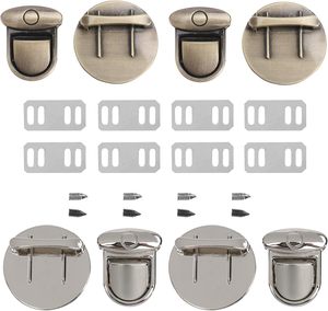 Fermoirs métalliques à clipser pour sacs et boîtes de rangement, pour la fabrication de sacs DIY et les boîtes de rangement, avec trous pré-percés - Product Image 5