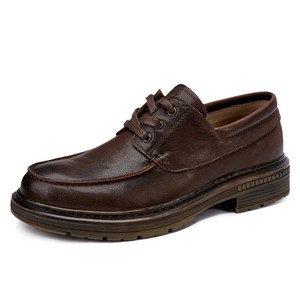 Zapatos Oxford de Plataforma de Alta Calidad para Hombre, Zapatos de Vestir Formales para Hombre, Zapatos Derby de Cuero para Negocios - Product Image 1