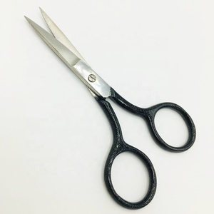 Tijeras profesionales de acero inoxidable para manicura de uñas, hoja recta curva, Tijera para cutículas, nuevo embalaje, cuidado de uñas, Belleza - Product Image 1