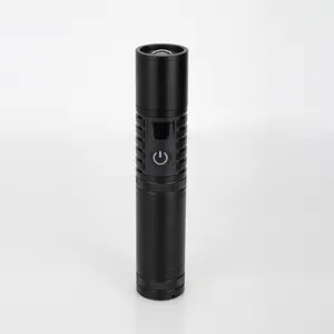 High-Lumen Rechargeable Flashlight Long-Lasting Light with Power Display Uses 18650/26650 Battery for Indoor and Outdoor Use