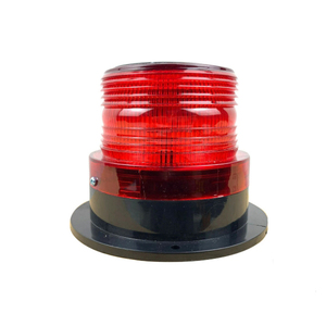 Màu vàng năng lượng mặt trời LED cảnh báo giao thông ánh sáng từ đèn hiệu khẩn cấp đèn nhấp nháy - Product Image 2