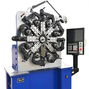 Hot Selling Multifunctionele Cnc Spring Coiling Machine Met Swing Cutting Gemakkelijk Te Debuggen