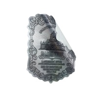 Étiquettes autocollantes personnalisées en papier transparent pour parfums, cosmétiques, whisky, thé, vodka, champagne, usage industriel