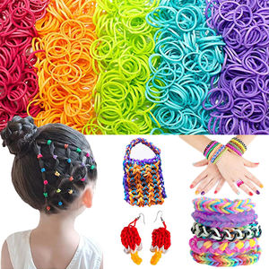 बच्चों के लिए हस्तनिर्मित रबर बैंड ब्रेसलेट किट बारिश डिय खिलौना बच्चों - Product Image 5