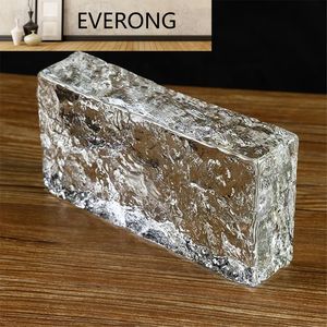 Ladrillo de cristal de fusión en caliente fabricantes al por mayor ladrillo de <span class=keywords><strong>vidrio</strong></span> de suelo fino ladrillo de pared de fondo sólido - Product Image 1