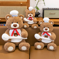 Haute qualité Chef ours éducation bébé en peluche jouet personnalisé ours en peluche cadeau jouet