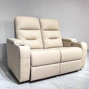 KEHUI Canapé italien moderne Canapé de cinéma 3 places Canapés électriques Canapé inclinable sectionnel de luxe en cuir - Product Image 3