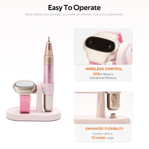 Máy khoan móng điện cầm tay không dây sạc lại chất lượng cao, ít tiếng ồn, kiểu dáng mới năm 2025, chất liệu nhựa - Product Image 3