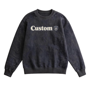 Sweat à capuche pour homme imprimé 100% coton, molleton lourd personnalisé - Product Image 1