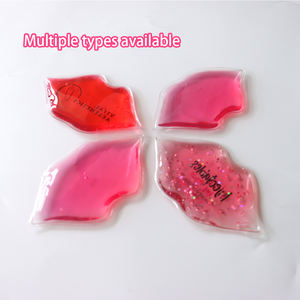 कस्टम फैक्टरी पुन: प्रयोज्य त्वचा की देखभाल नई नींद मुखौटा शांत पैक दर्द राहत गर्म ठंडा सेक आइस होंठ आकार जेल या मनका - Product Image 2