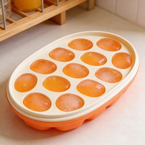 Nueva llegada: Bandejas de silicona para cubitos de hielo con tapa, fáciles de desmoldar, con formas personalizables y para bolas de hielo. - Product Image 3