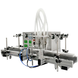 เครื่องบรรจุของเหลวแบบแม่เหล็กสี่หัวอัตโนมัติ 220V ความแม่นยำสูงสำหรับขวดบรรจุของเหลว - Product Image 3