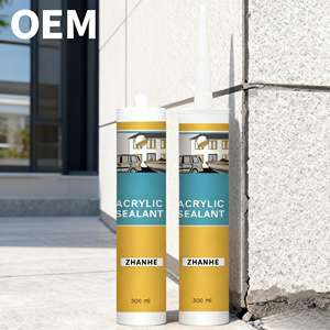 <span class=keywords><strong>Pegamento</strong></span> Acrílico Popular en el Mercado, Sellador Acrílico a Base de Agua Ecológico para la Construcción de Edificios y Calafateo - Product Image 1